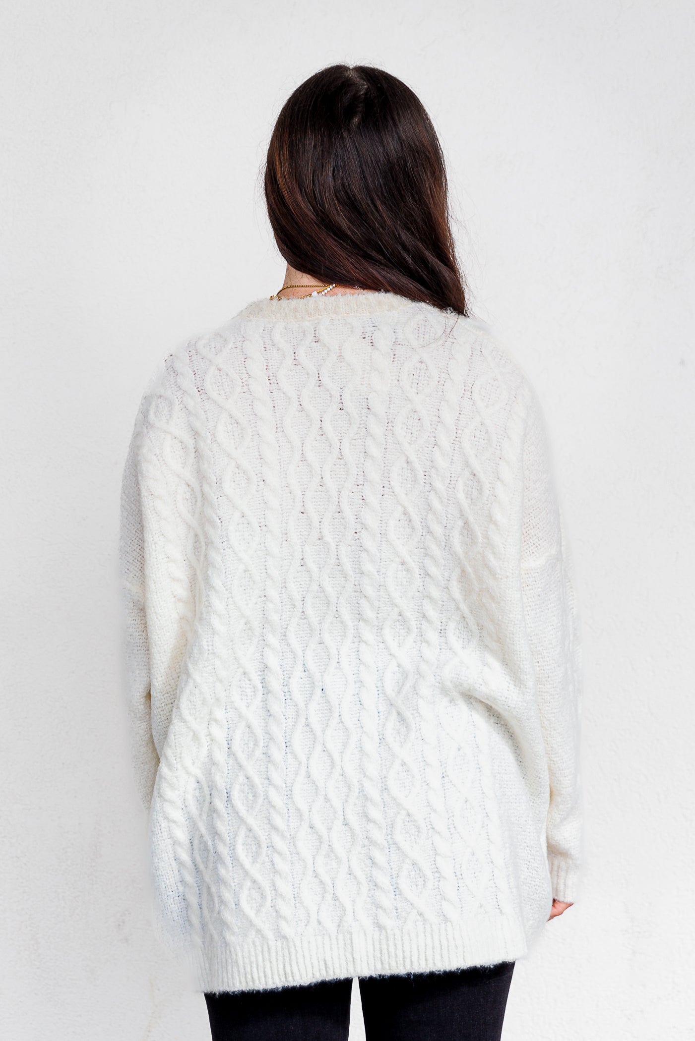 RORY CABLE KNIT SWEATER