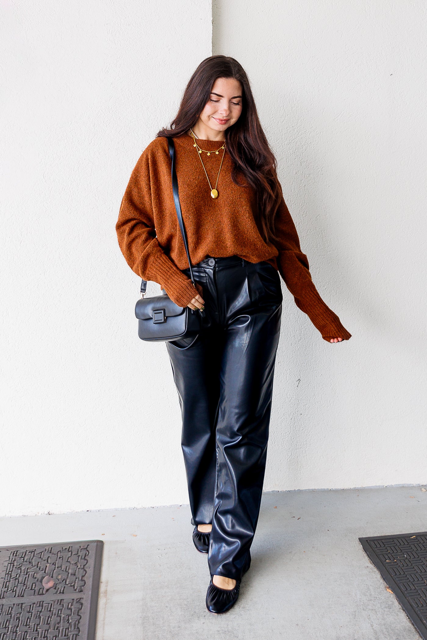 LILIA LEATHER PANTS