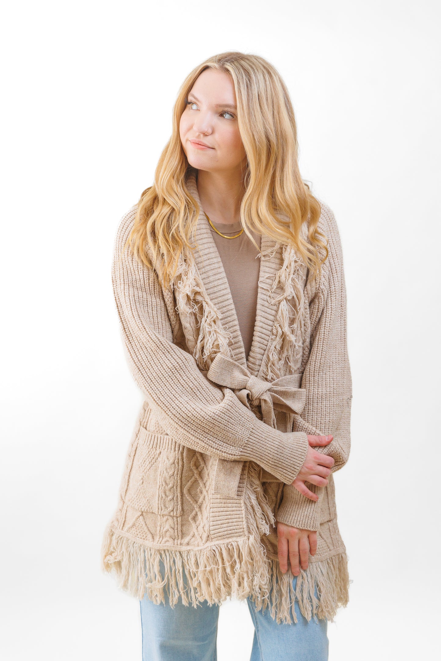 SYDNEY FRINGE CARDIGAN