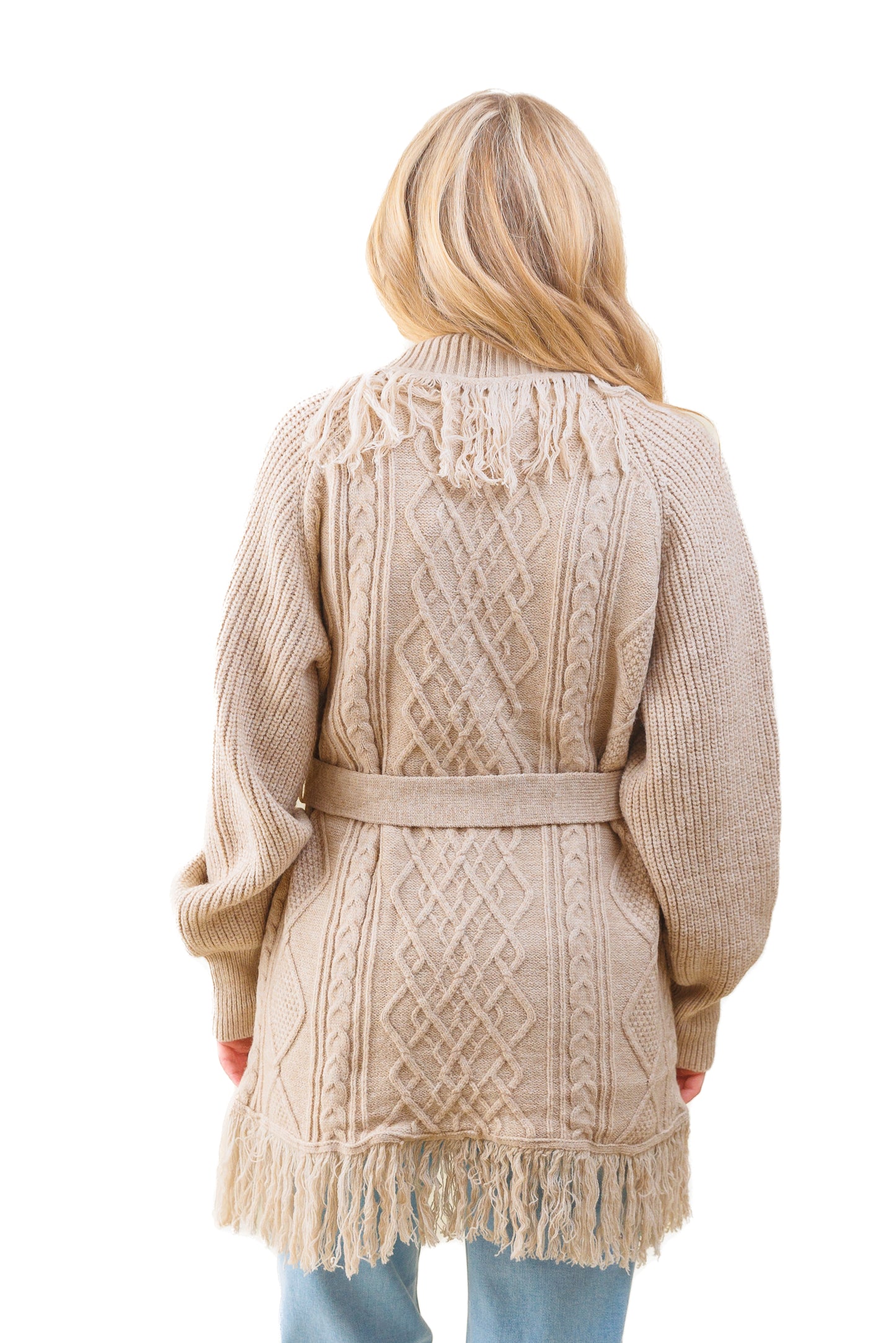 SYDNEY FRINGE CARDIGAN