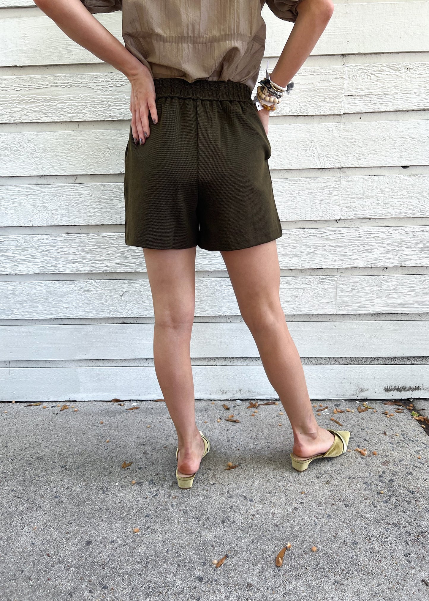 HALLEY TEXTURED SHORTS