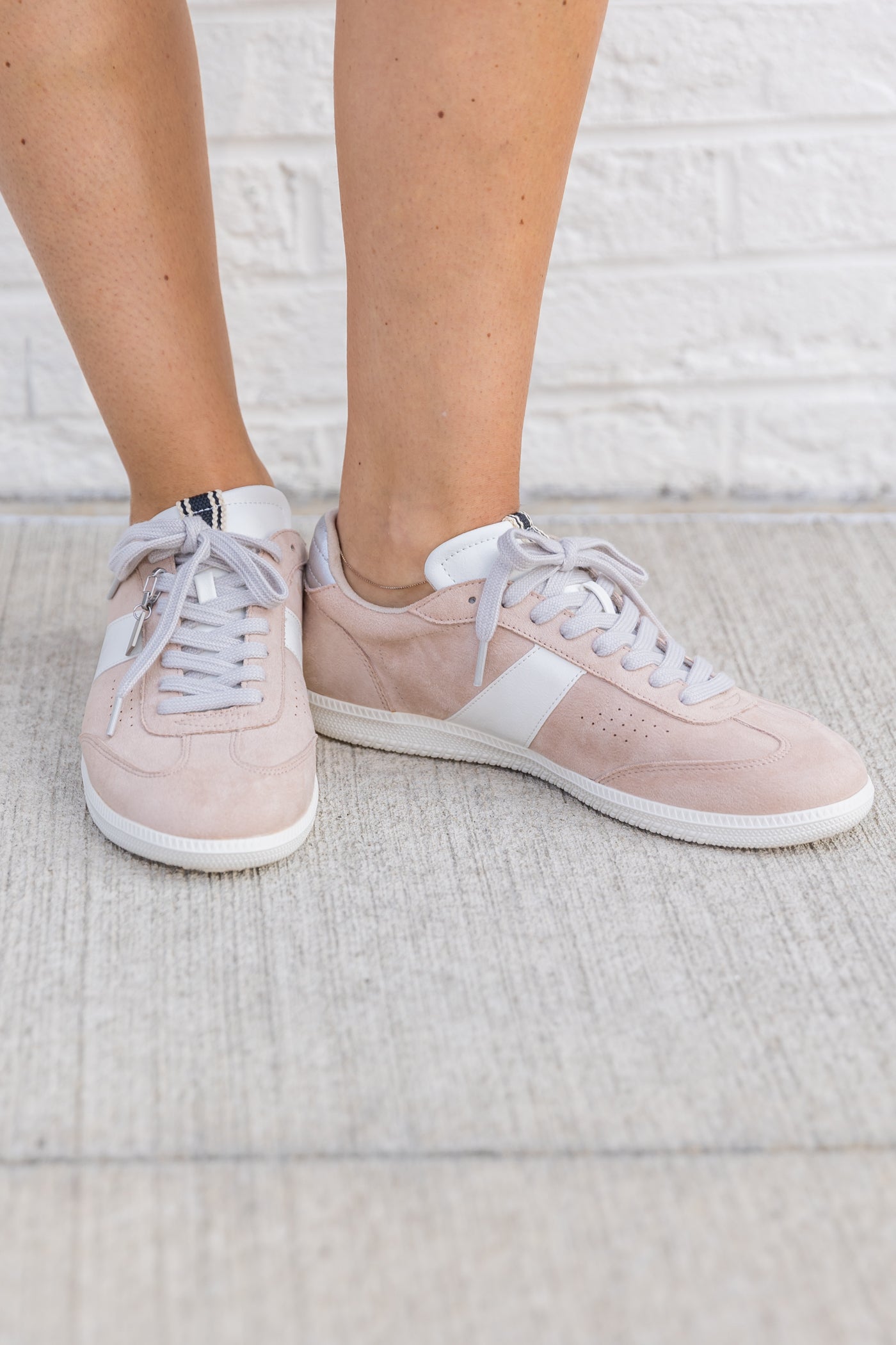 SHUSHOP suede low-top sneakers 