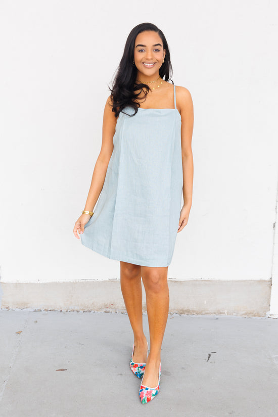 ANDIE LINEN MINI DRESS