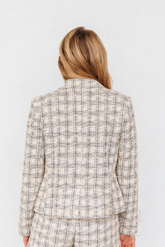 ADELE TWEED BLAZER