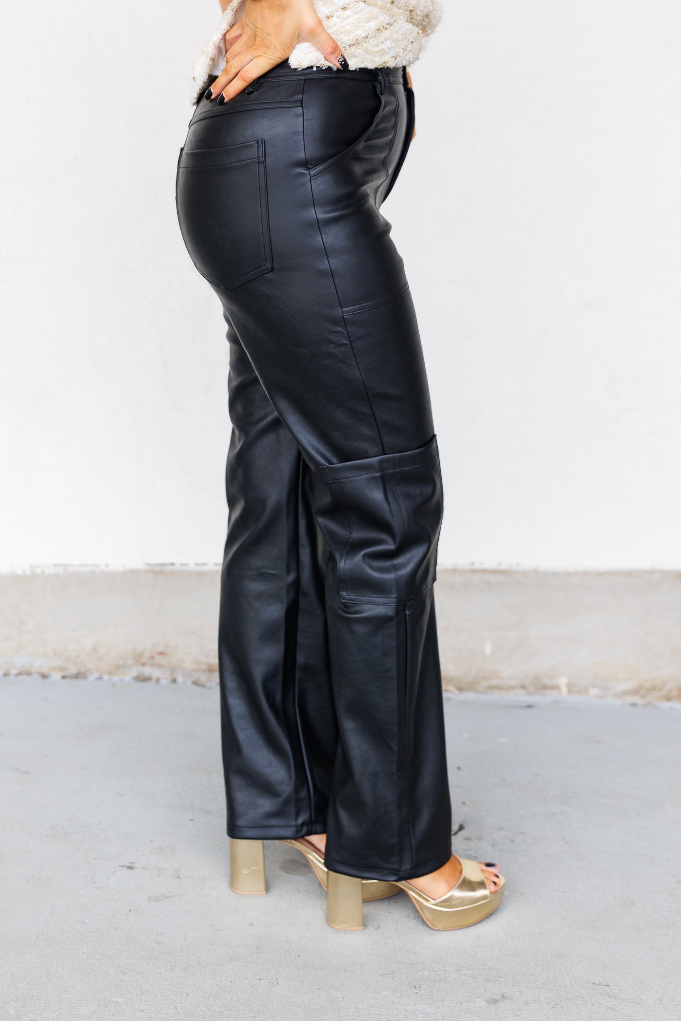 HARPER LEATHER PANTS