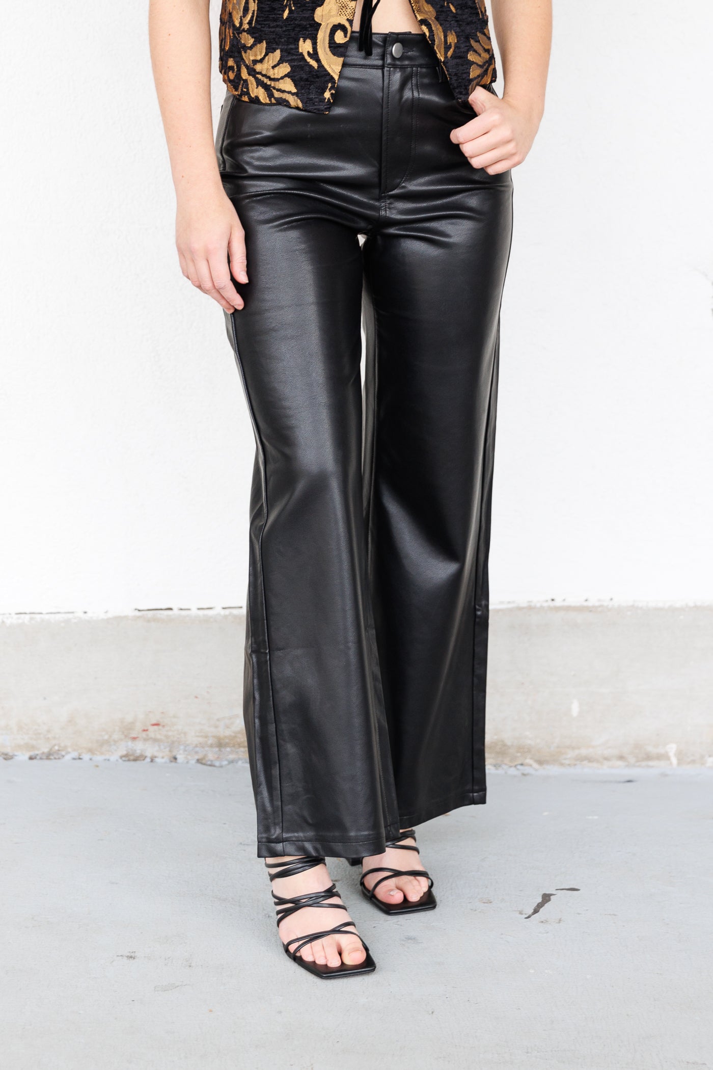 LILY LEATHER PANTS