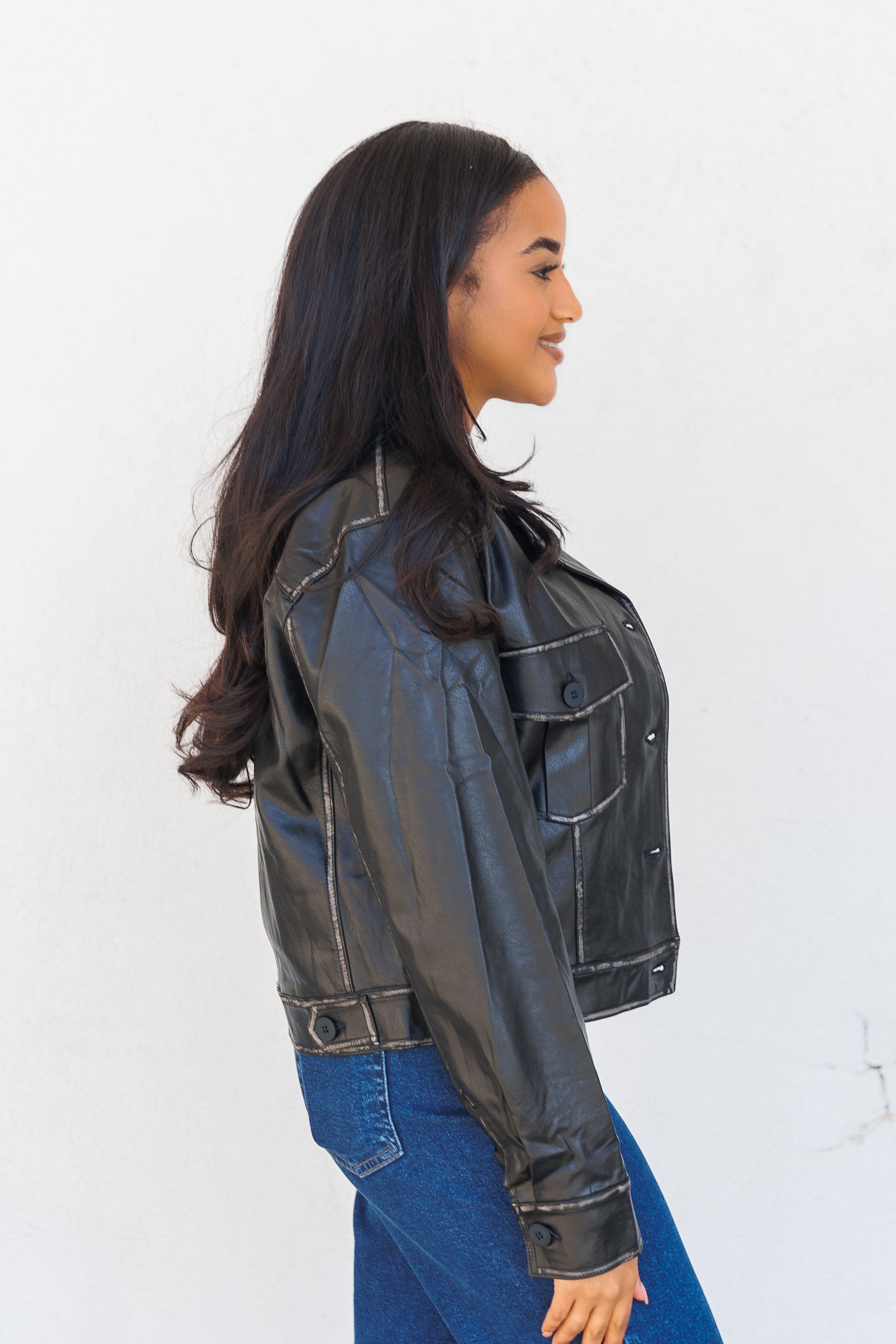 JADE LEATHER JACKET