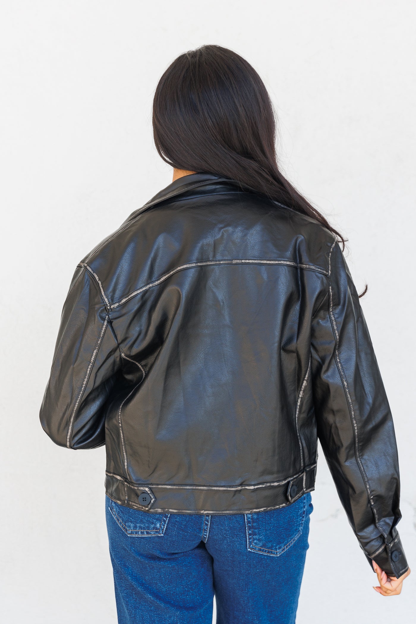 JADE LEATHER JACKET