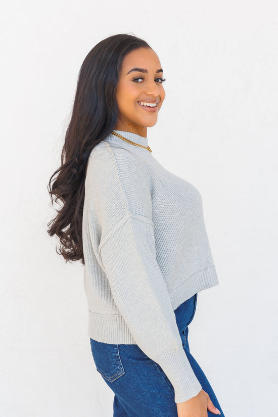 KAYLEE MOCK NECK SWEATER