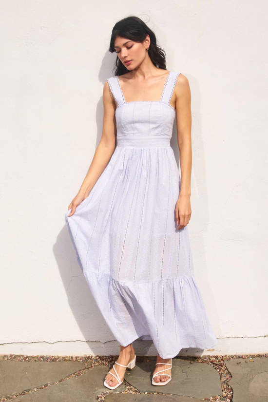 SOMER EYELET MAXI DRESS