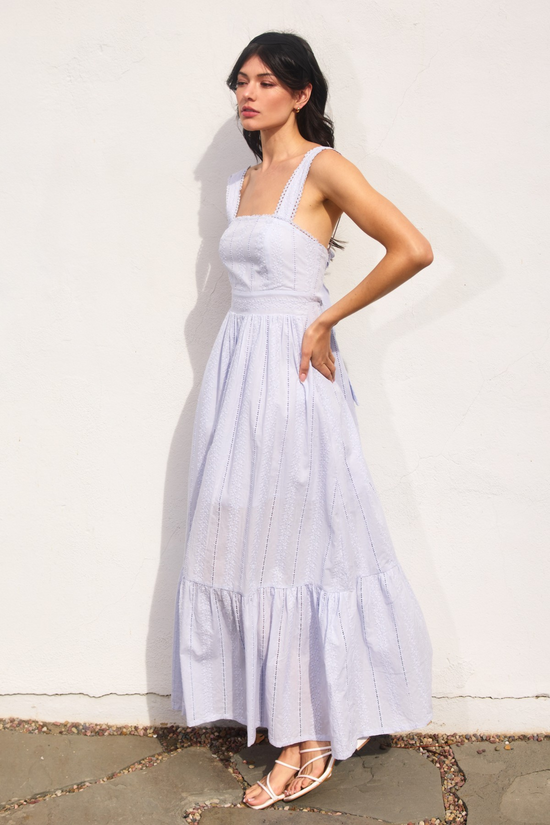 SOMER EYELET MAXI DRESS