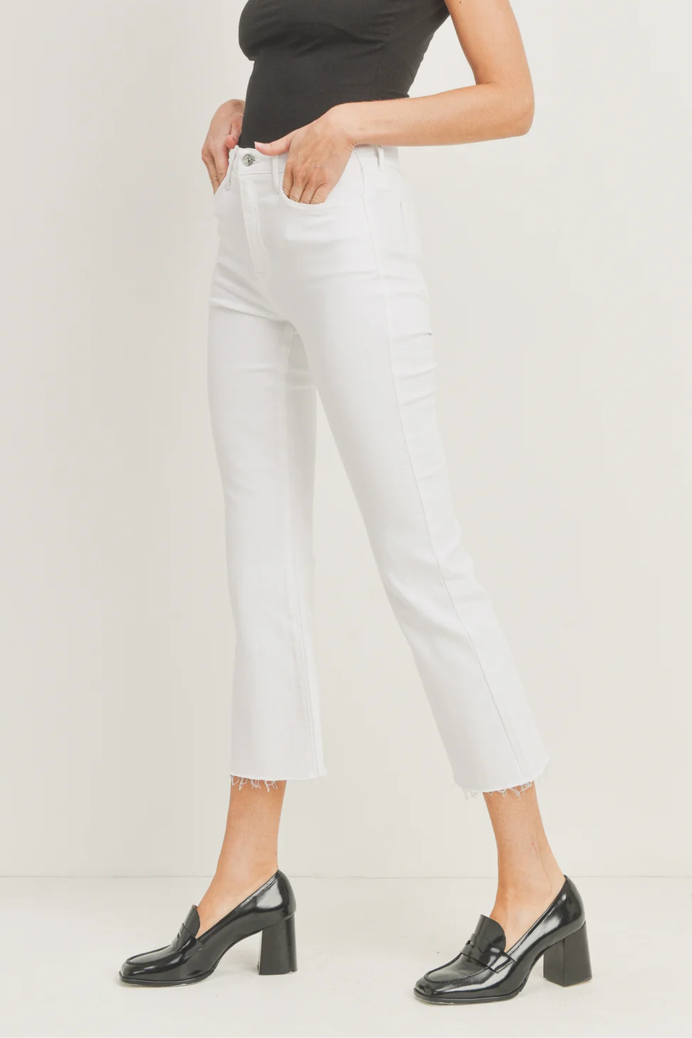 CELINE CROPPED DENIM FLARE