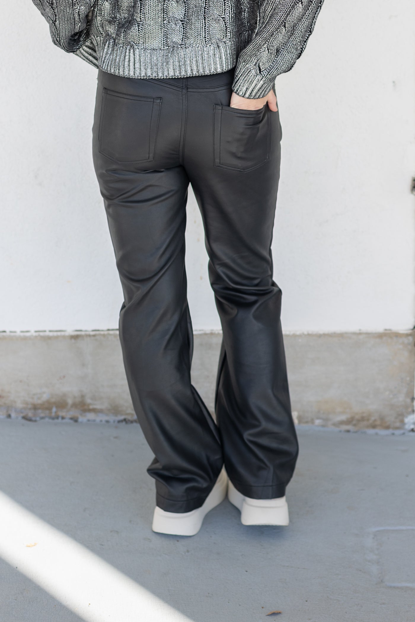 BELLE LEATHER PANTS