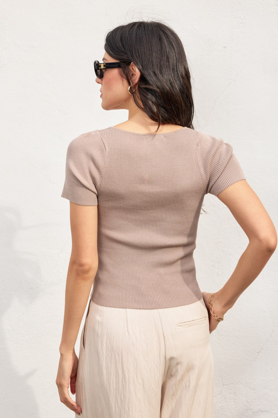 SERENA SQUARE NECK TOP