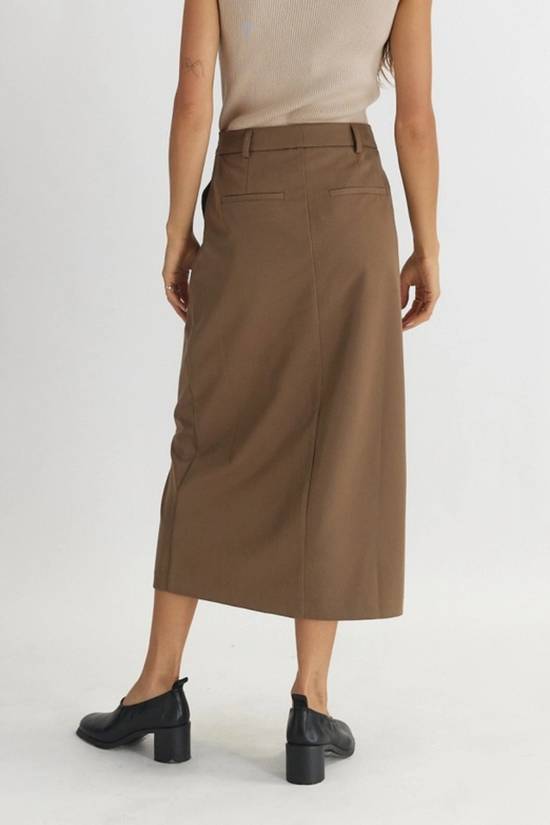 PENNY TAILORED MIDI SKIRT